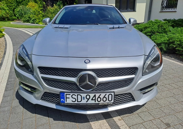 Mercedes-Benz SL cena 165000 przebieg: 132000, rok produkcji 2013 z Wieruszów małe 596